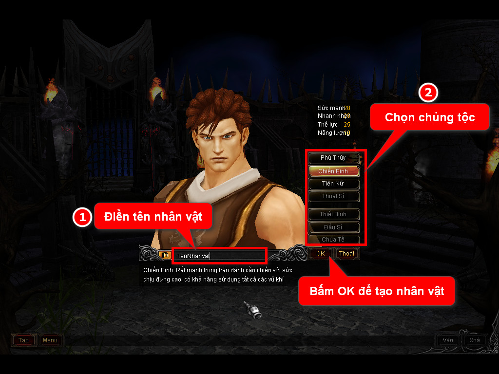 Chức năng chính của Game MU Phục Sinh Chức năng chính của Game MU Phục Sinh